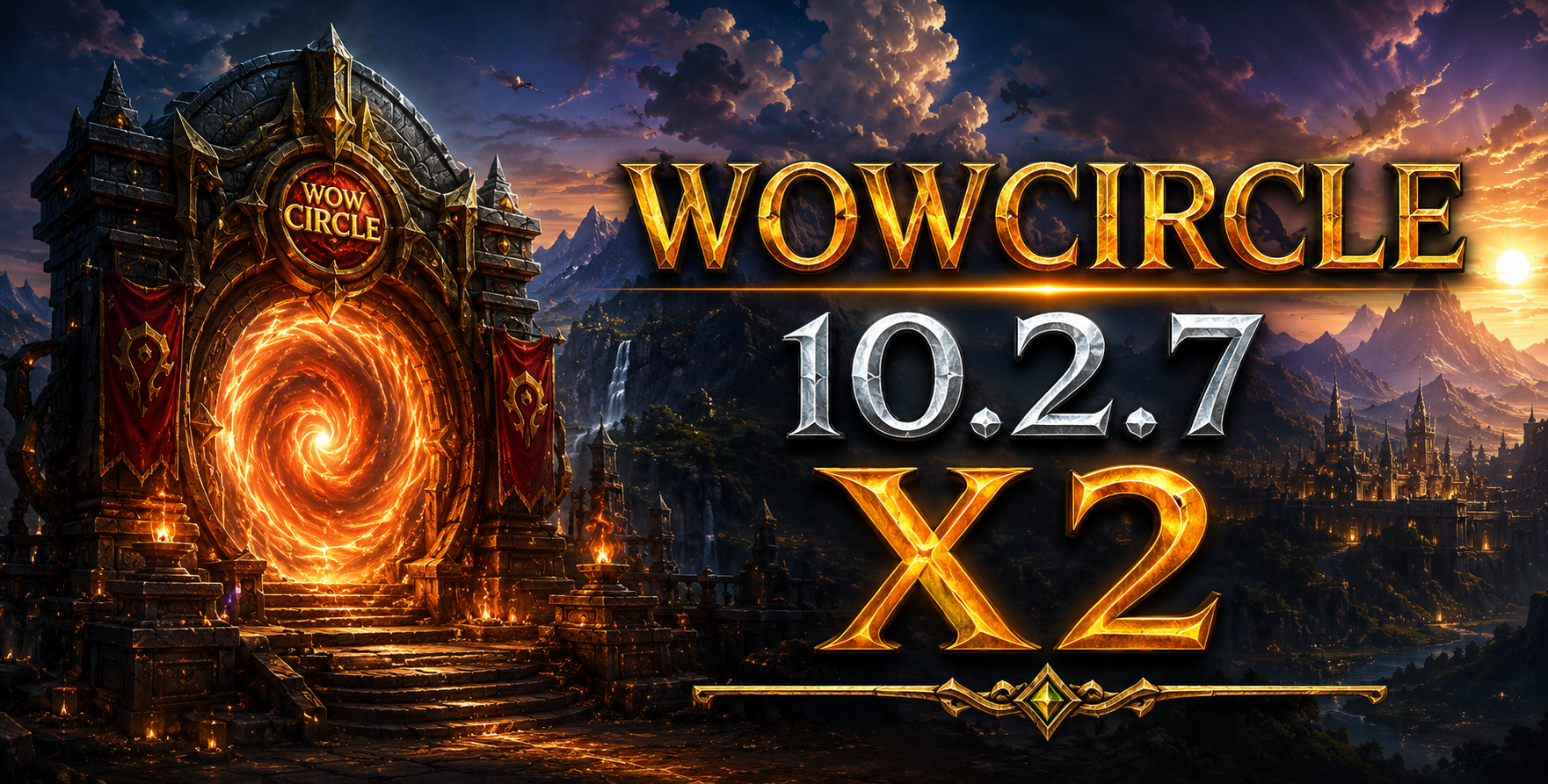 Аккаунты Wowcircle Dragonflight 10.2.7 x2 с персом 70 уровня