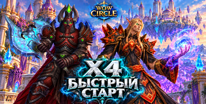 Аккаунты wowcircle x4(лич) быстрый  старт.